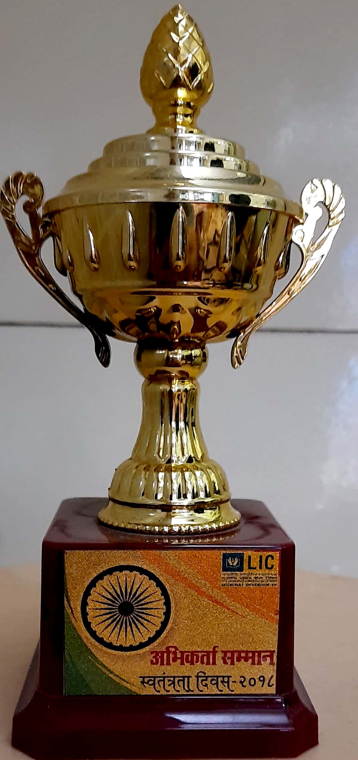 Trophy from LIC